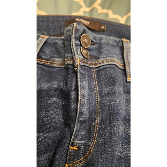 Hudson Size 33 Dark Blue Beth Baby Boot Jeans - Picture 3 of 12